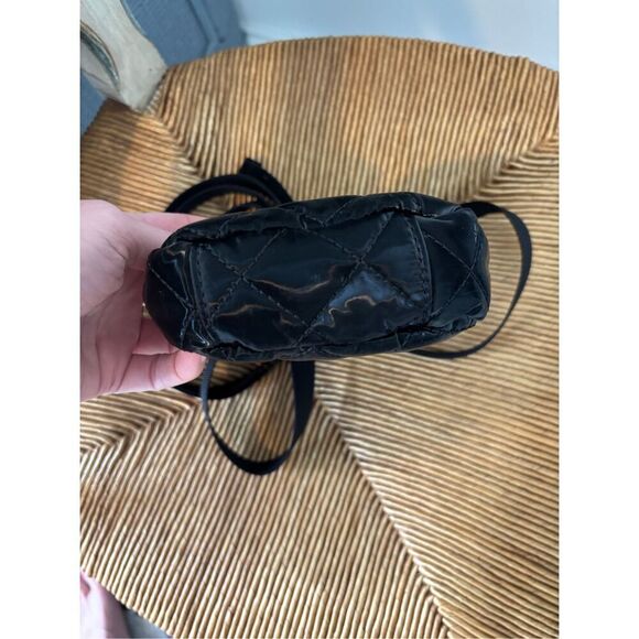 MZ Wallace Black Liquid Quilted Crossbody Bag - Picture 8 of 9